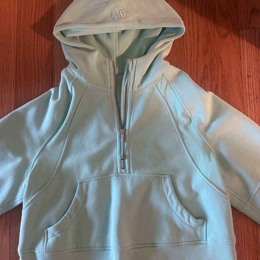 Lululemon Light Blue Scuba Hoodie